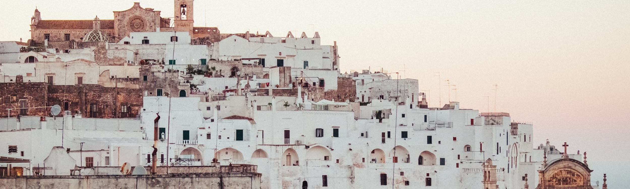 Veduta di Ostuni, Italia